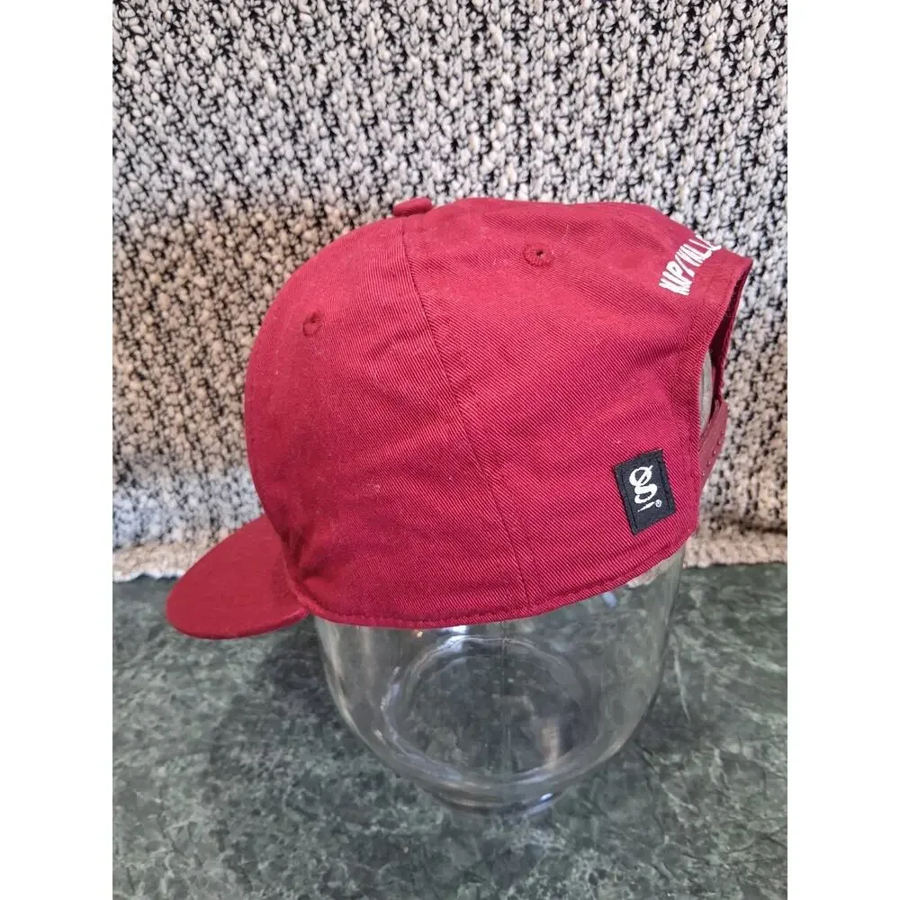 V Sattui Cellars Trucker Hat Napa Valley California Winery Maroon White Snap